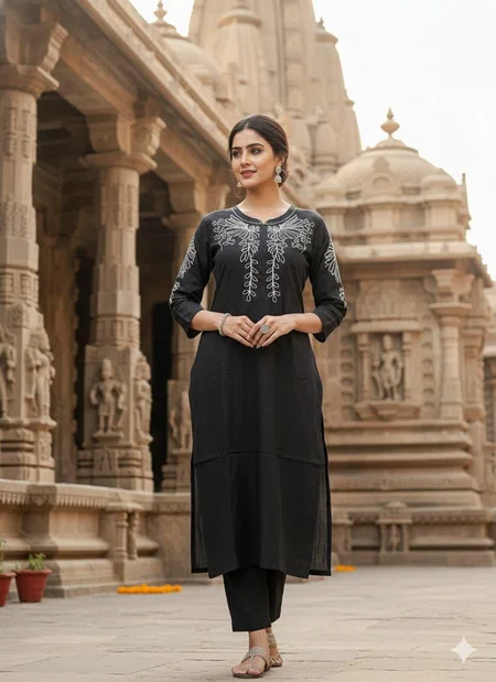 BS 139 Roman Silk Top With Bottom Dupatta Exporters In India